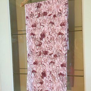 Sheer Pink/Red Fabric Yardage - NEW!